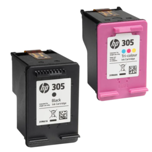 Pack de 2 HP305 noir + couleur
