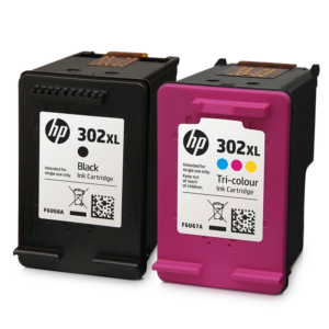 Pack de 2 HP302XL noir + couleur