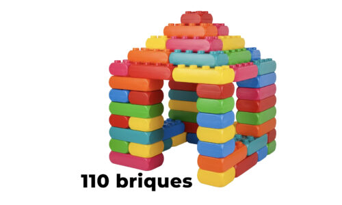 Pack 110 briques géantes