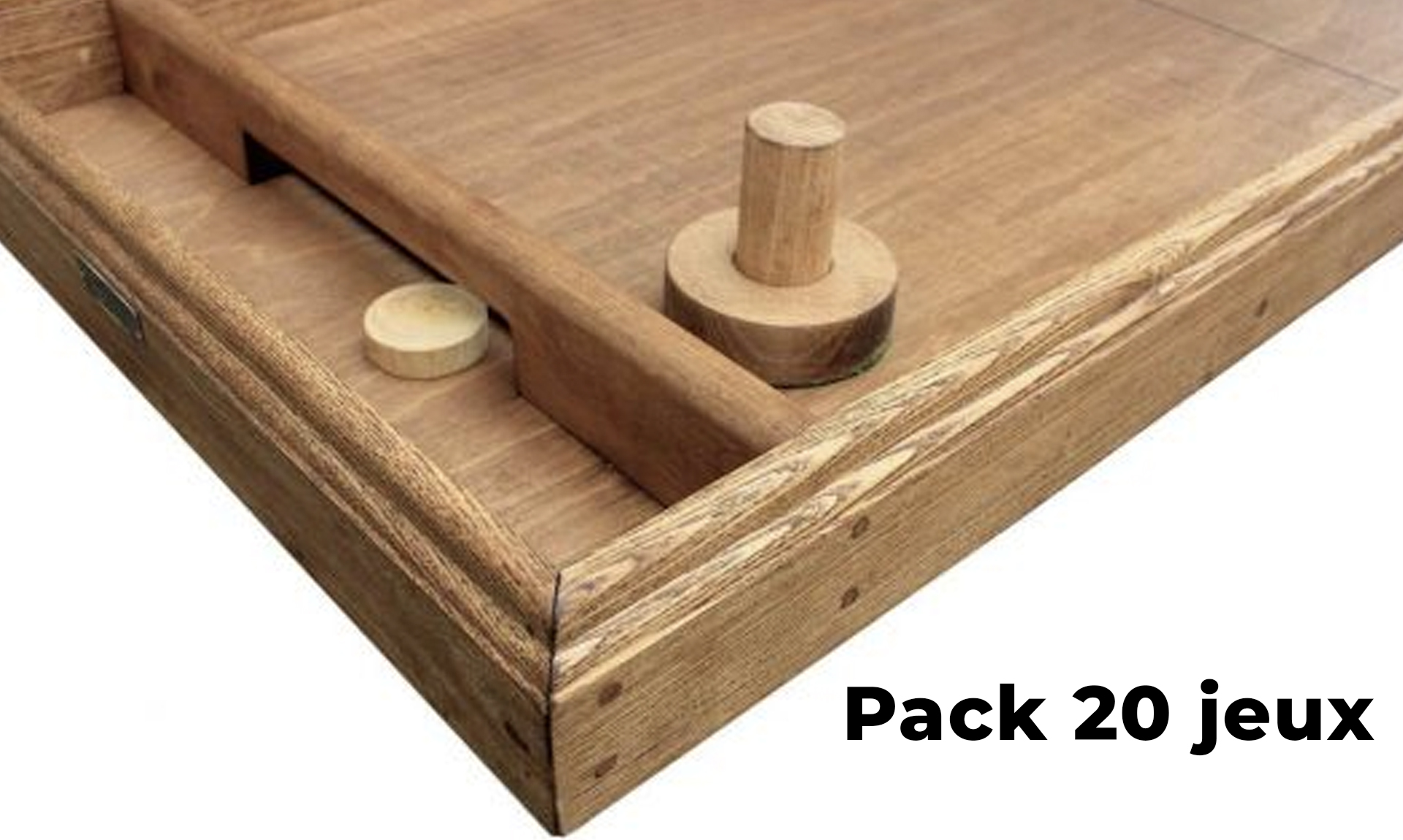 Pack de 20 jeux en bois